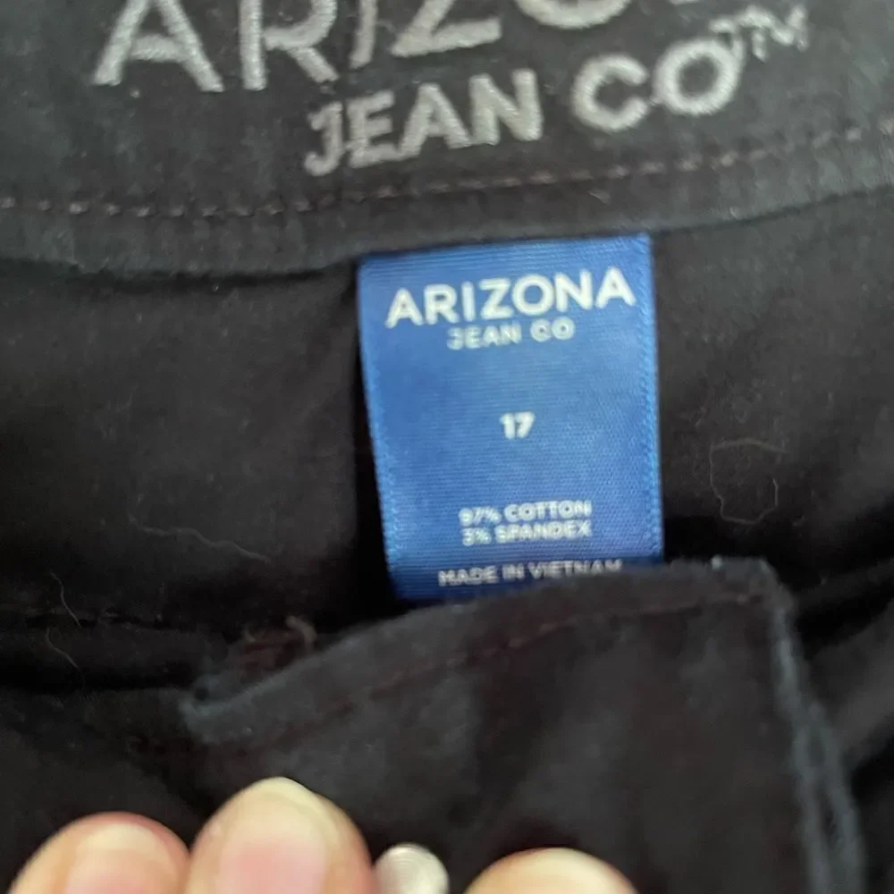 Arizona black skinny jeans, size 17‎ - Picture 4 of 9